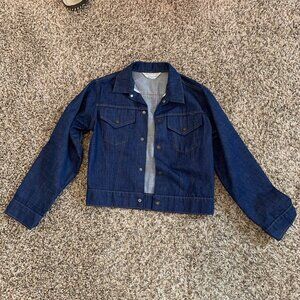Vintage JC Penney Selvedge Denim Trucker Jacket